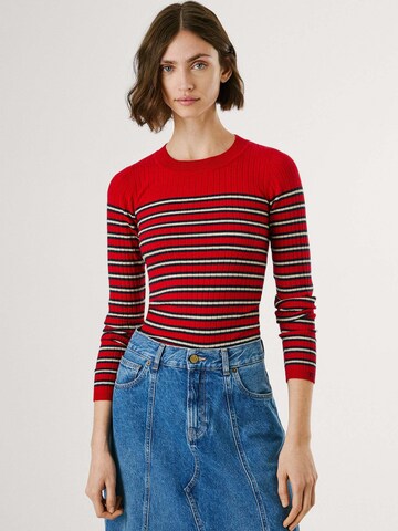 Pepe Jeans Pullover 'Clarissa' in Rot: Vorderseite