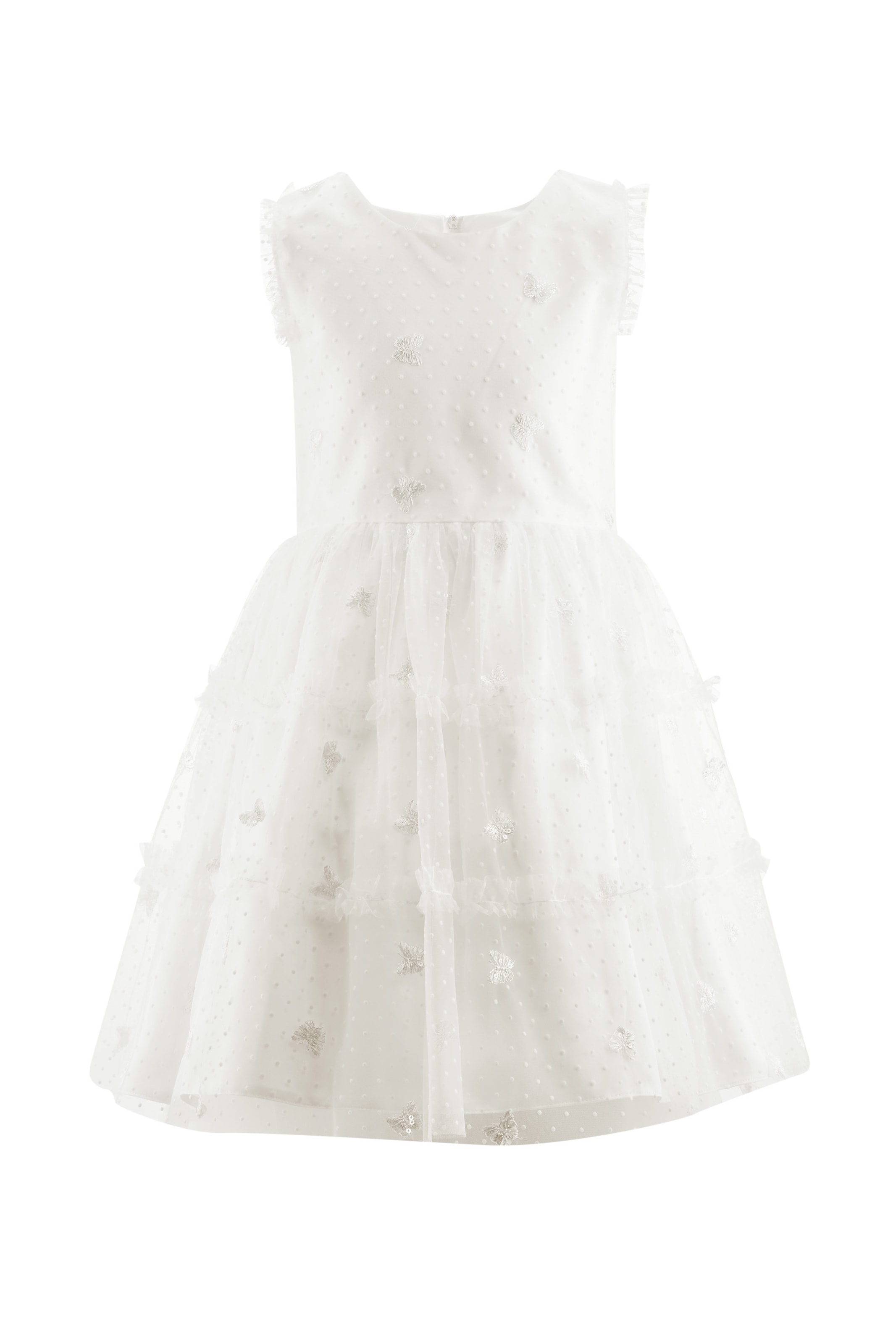 happy girls Obleka | bela barva: sprednja stran