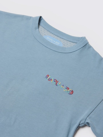 Maru + Bo Shirts 'HEAVY-WEIGHT RAINBOW T-SHIRT' i blå