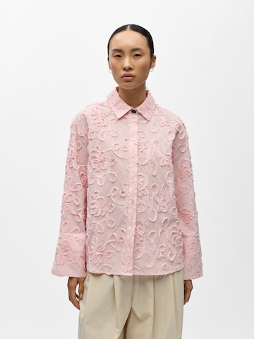 Chemisier 'OBJROYA' OBJECT en violet : devant