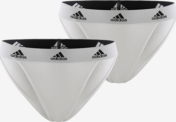 ADIDAS SPORTSWEAR Sportunterhose in Weiß: predná strana