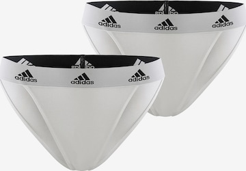 ADIDAS SPORTSWEAR Sportunterhose in Weiß: predná strana