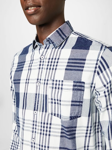 TOM TAILOR - Regular Fit Camisa em azul