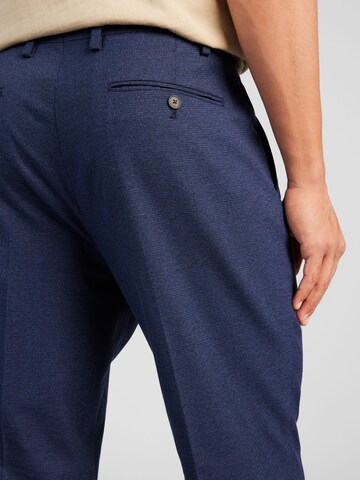 Regular Pantalon à plis 'Marl' BURTON MENSWEAR LONDON en bleu