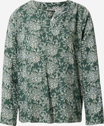 Fransa Blouse 'KISA' in Groen: voorkant