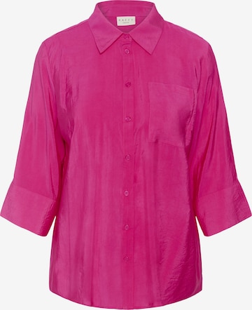 KAFFE CURVE - Blusa em vermelho: frente