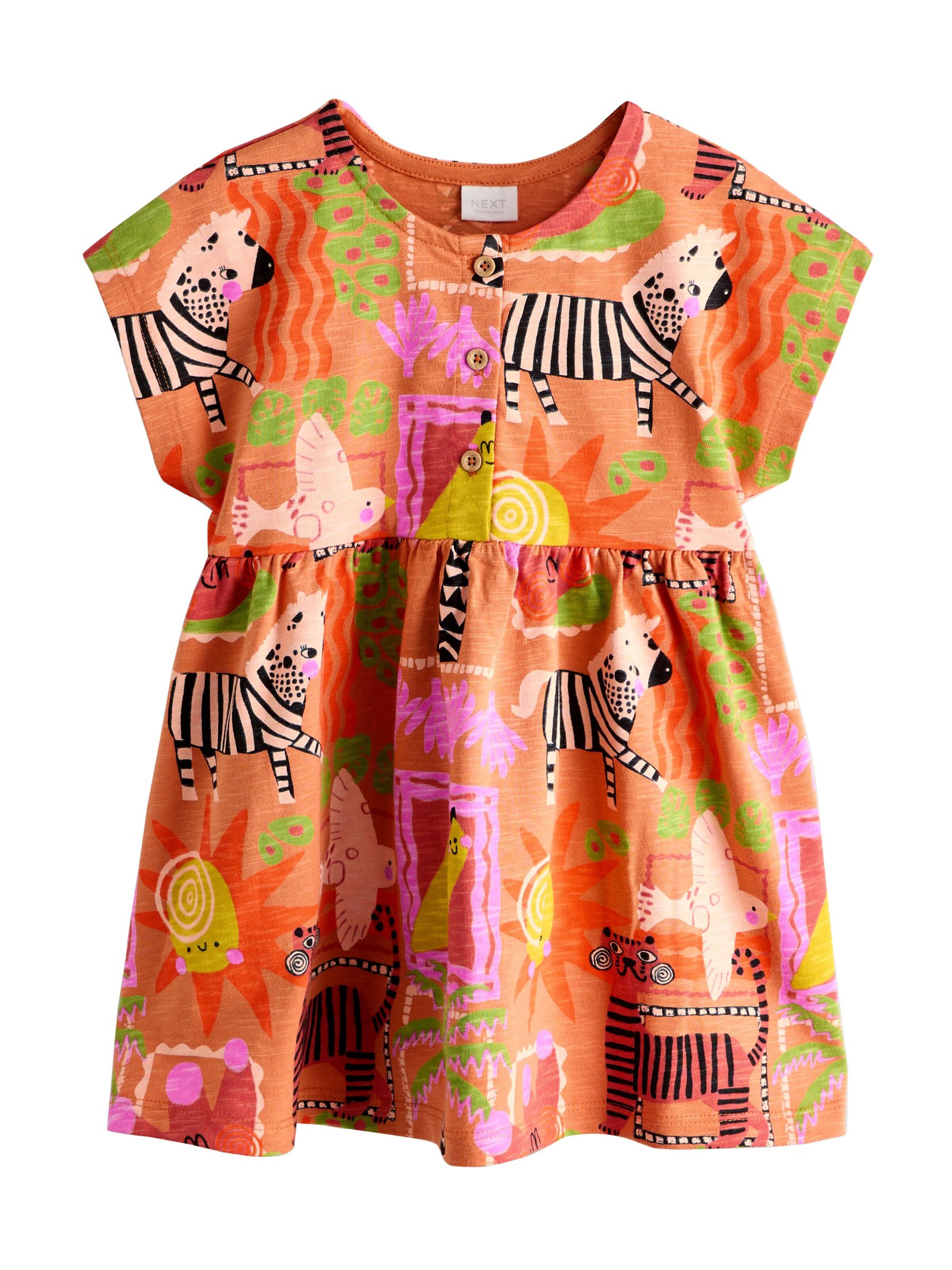 Next Kleid in Orange: Vorderseite