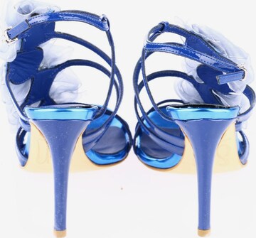 Giancarlo Paoli Sandals & High-Heeled Sandals in 36 in Blue