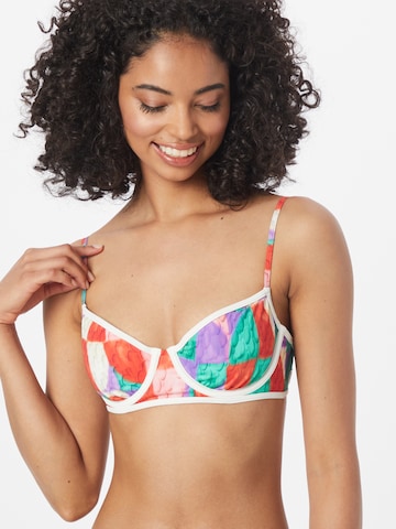 Balconnet Hauts de bikini sport 'STELLA' ROXY en mélange de couleurs : devant