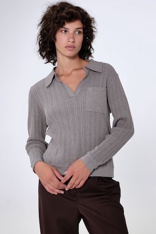 Pull-over 'Granada' Aligne en gris : devant