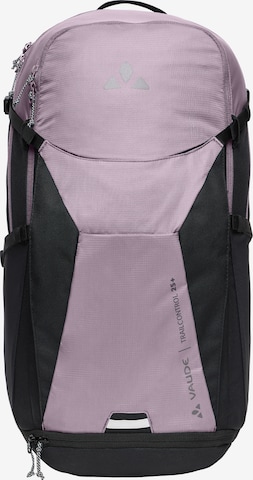 VAUDE Rucksack 'TrailControl 25+' in Lila: Vorderseite