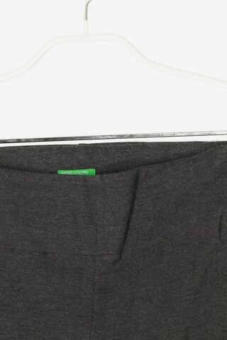 UNITED COLORS OF BENETTON Pants in XXS in Grey