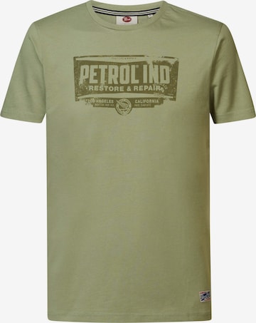 Petrol Industries Shirt in Green: front