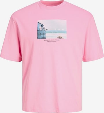 JACK & JONES T-Shirt 'Copenhagen' in Pink: predná strana