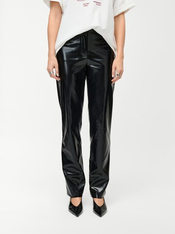 LeGer by Lena Gercke Štandardný strih Nohavice 'Hanke' - Čierna: predná strana