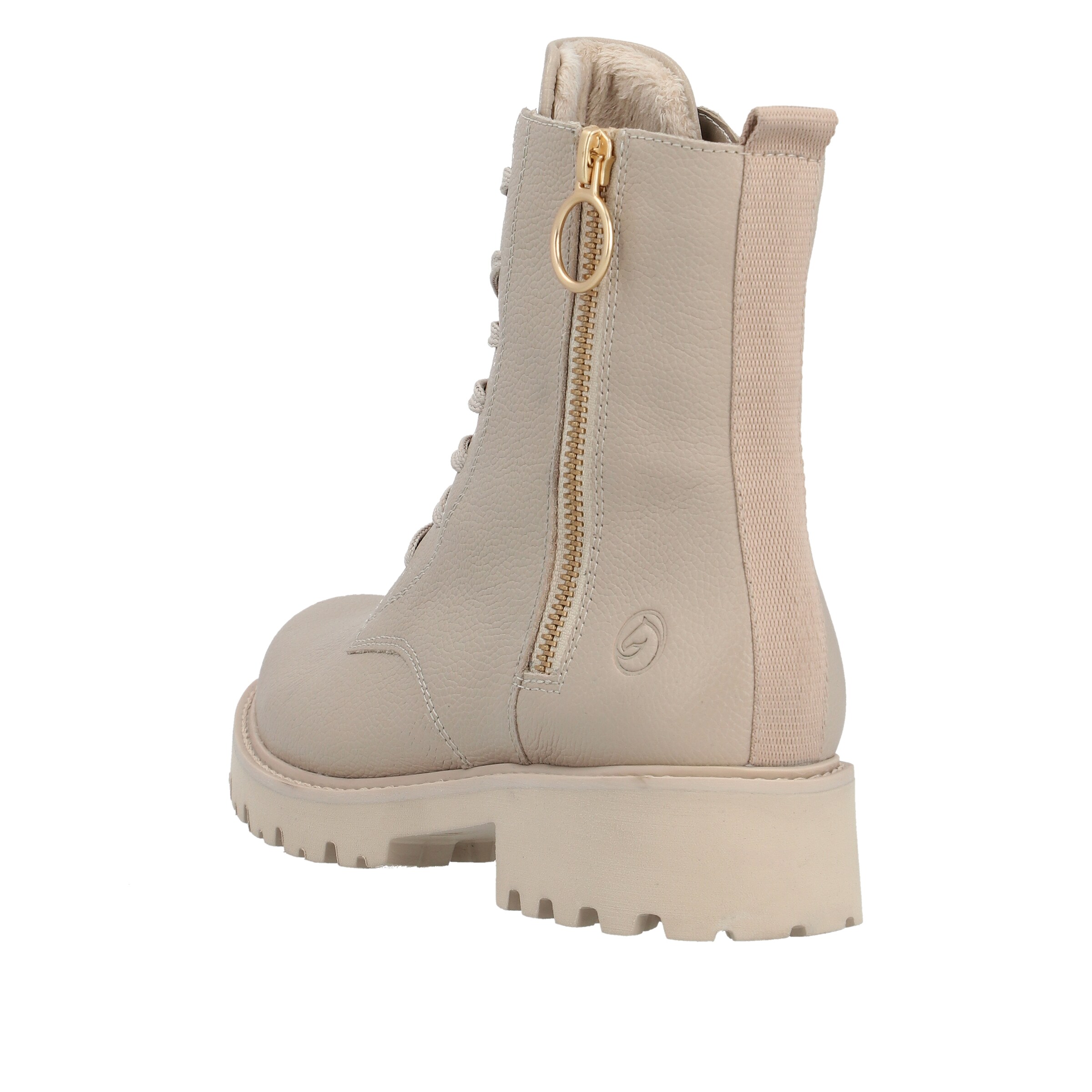 REMONTE Schnürstiefelette 'D8671' in Beige