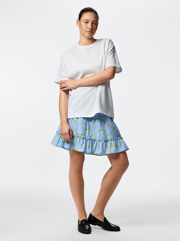 PIECES Nederdel 'PCEmma' i blå