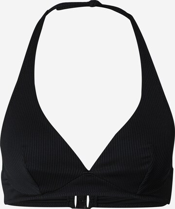 ETAM - Triángulo Top de bikini en negro: frente