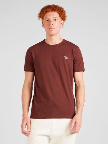 Abercrombie & Fitch Shirt in Brown: front