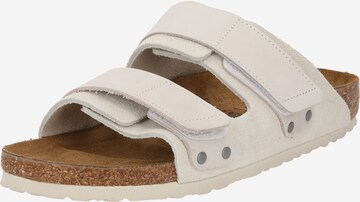 BIRKENSTOCK Pantolette 'Uji' i beige: framsida