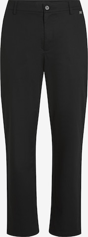 juoda Karl Lagerfeld Standartinis „Chino“ stiliaus kelnės 'Classic': priekis