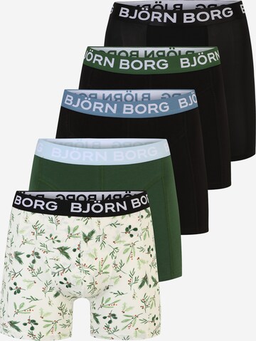 BJÖRN BORG - Cueca desportiva em verde: frente