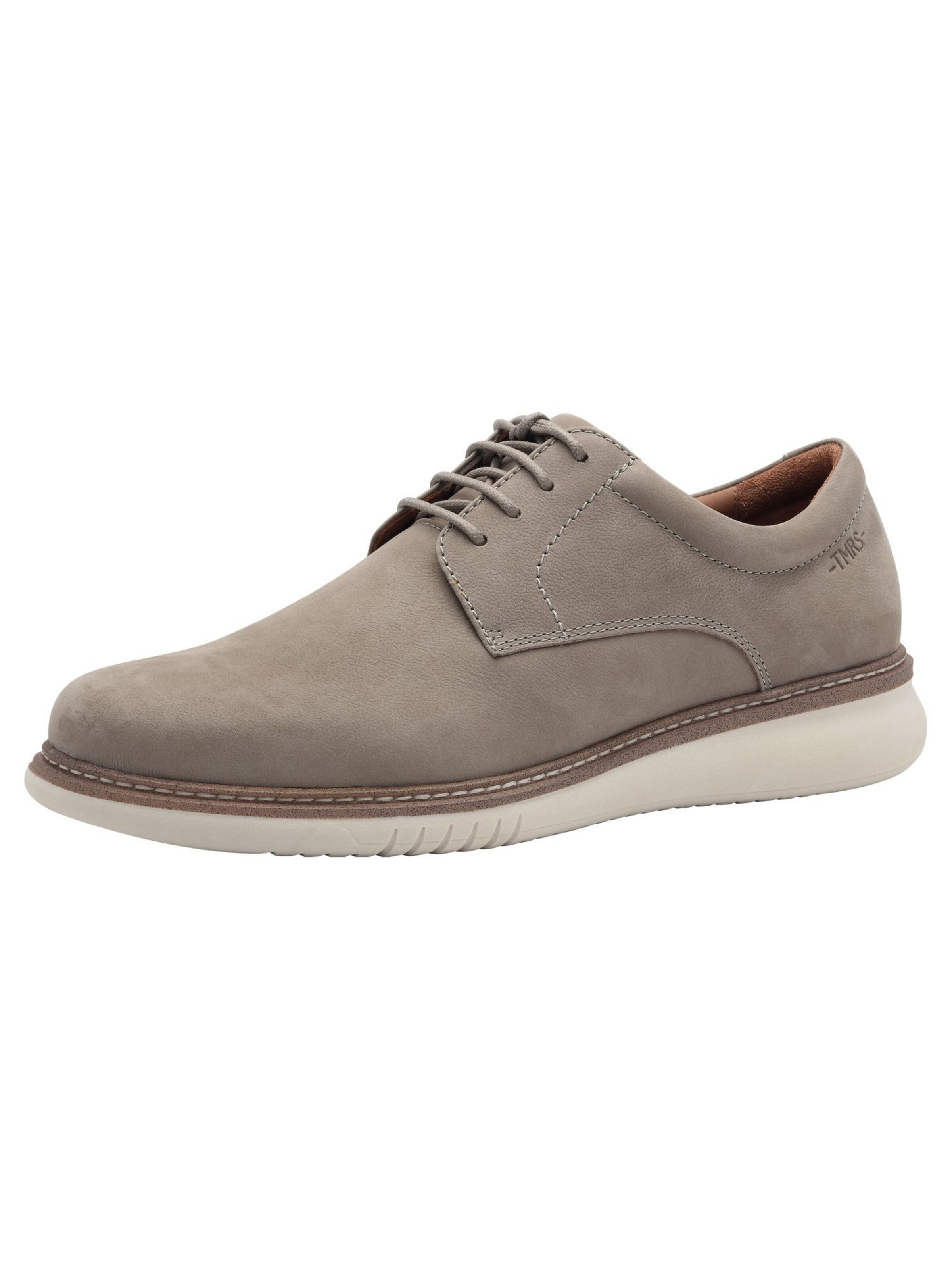Chaussure à lacets Tamaris en beige : devant