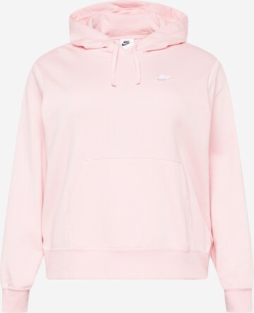 Nike Sportswear Sweatshirt in Roze: voorkant