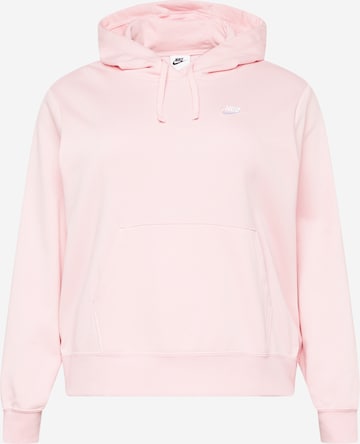 Felpa di Nike Sportswear in rosa: frontale
