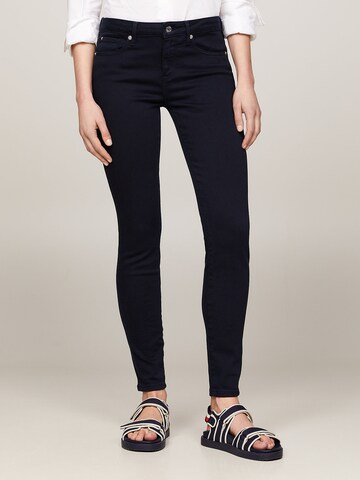 TOMMY HILFIGER Skinny Jeans 'Como' in Blauw: voorkant