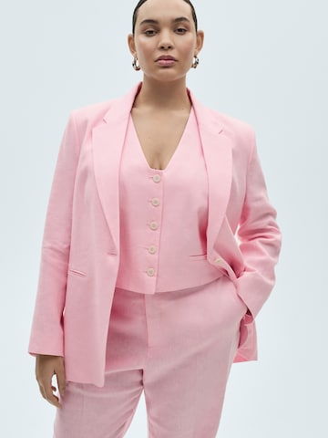 MANGO Vesta k obleku 'BORELI' – pink: přední strana