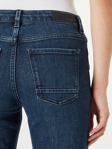 ESPRIT Slimfit Jeans i blå