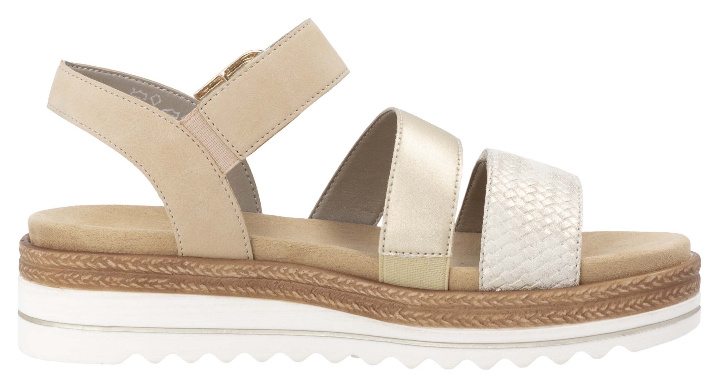 REMONTE Sandals in Beige