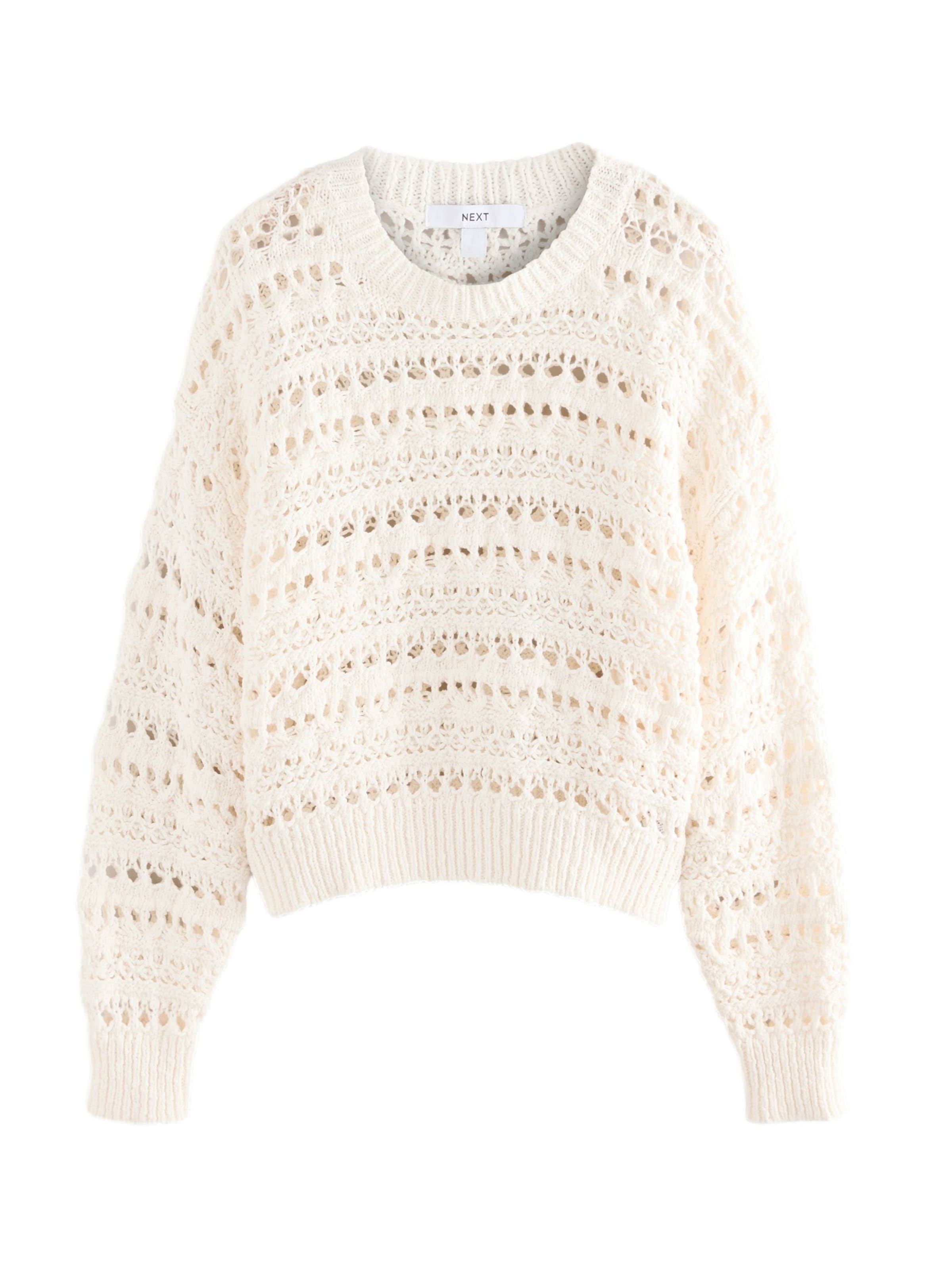 Pulover de la Next pe bej: față