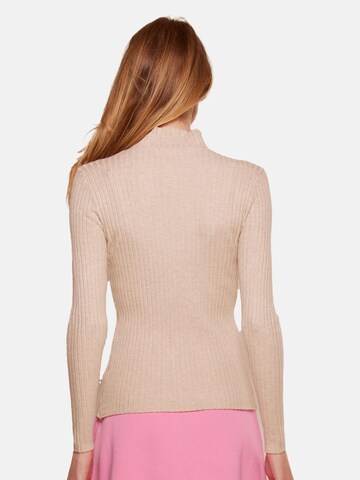 TOOche Sweater 'Pulli Gerippt' in Beige