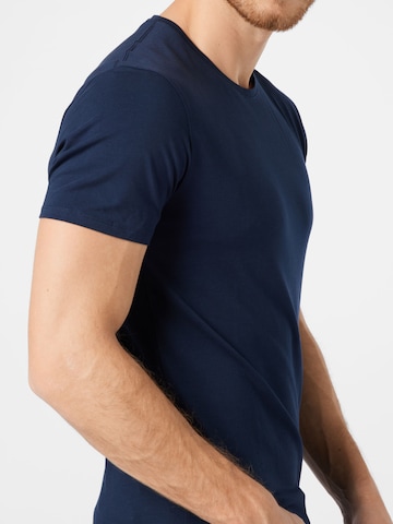 T-Shirt SELECTED HOMME en bleu