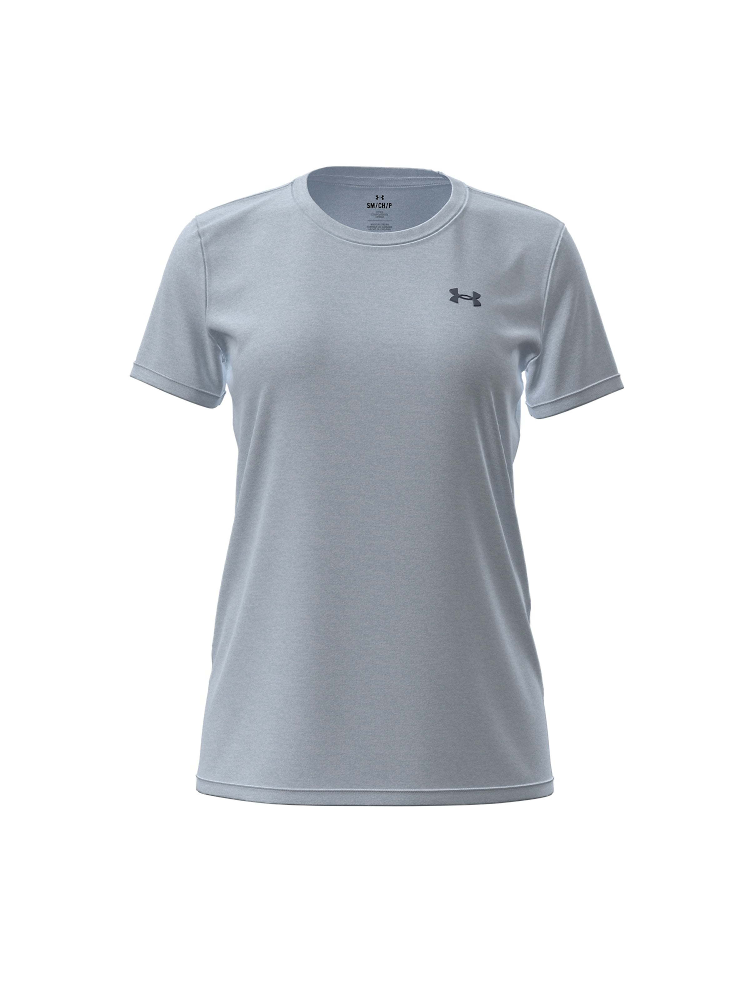 UNDER ARMOUR Functioneel shirt 'Twist' in Grijs: voorkant