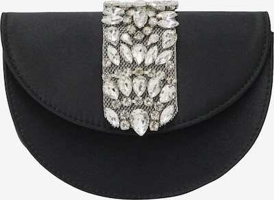 Clutch NAEMI pe negru / argintiu, Vizualizare produs