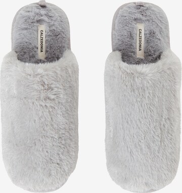 CALZEDONIA Slippers in Grey: front