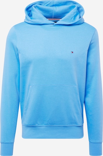 TOMMY HILFIGER Sweat-shirt en bleu ciel / rouge, Vue avec produit