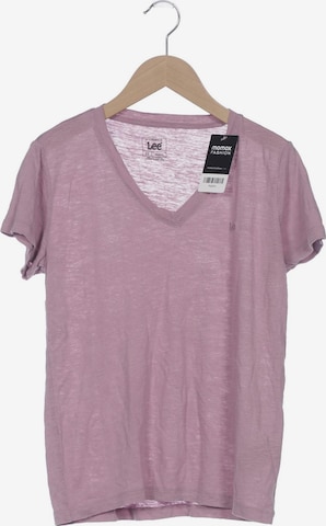 Lee T-Shirt XS in Lila: Vorderseite