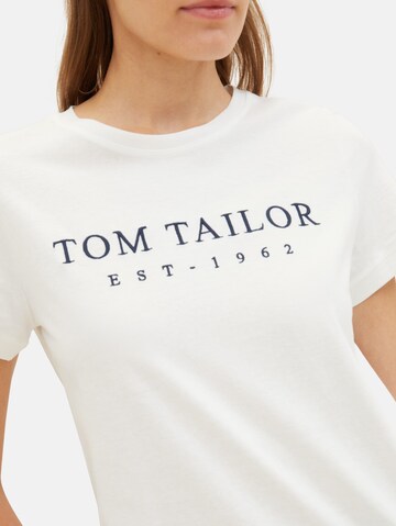 TOM TAILOR Shirt in White
