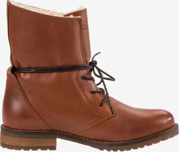 Palado Lace-Up Ankle Boots 'Kasos' in Brown