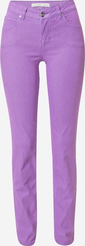 OUI Slim fit Jeans in Purple: front