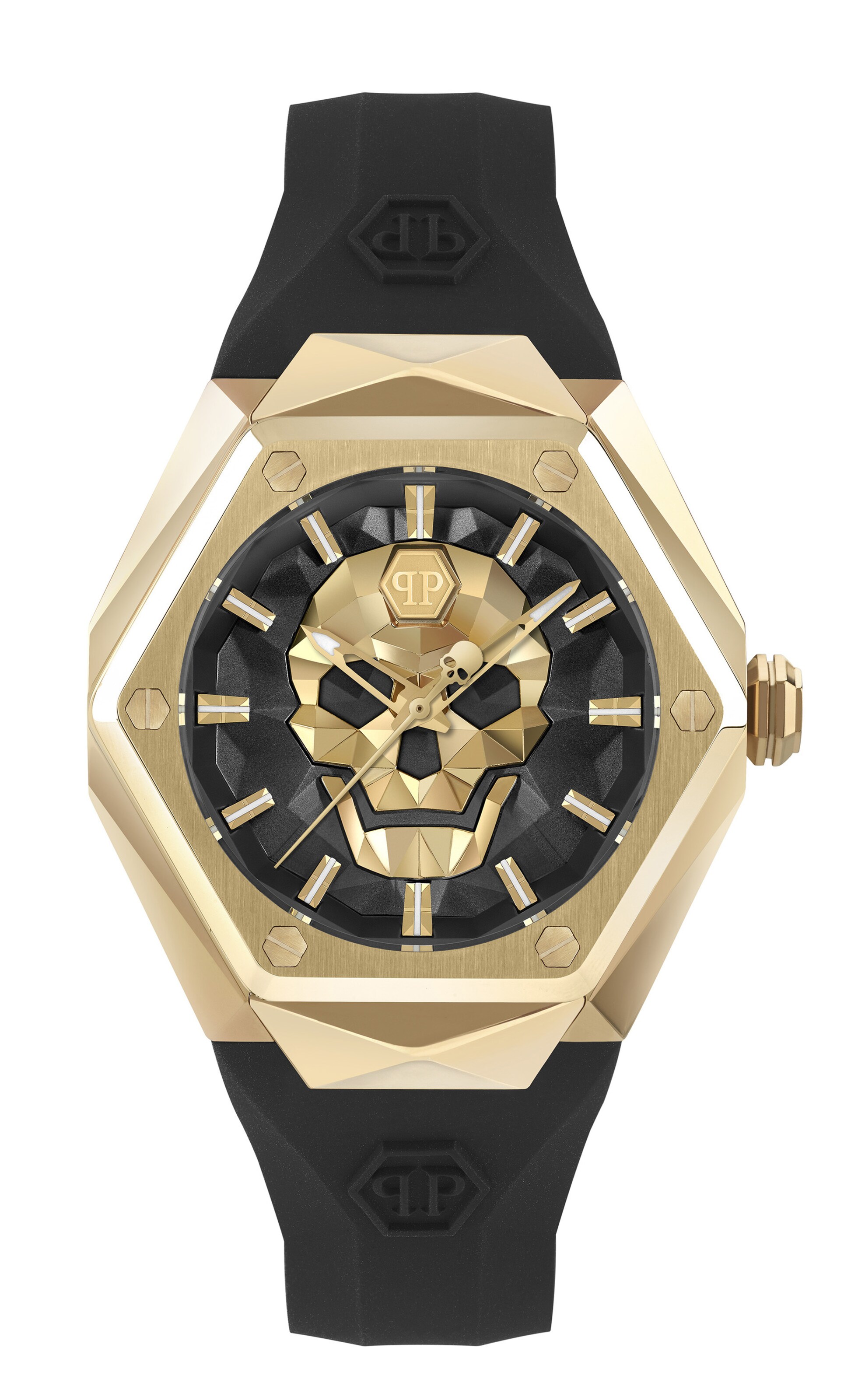 Montre à affichage analogique Philipp Plein Watches en noir : devant