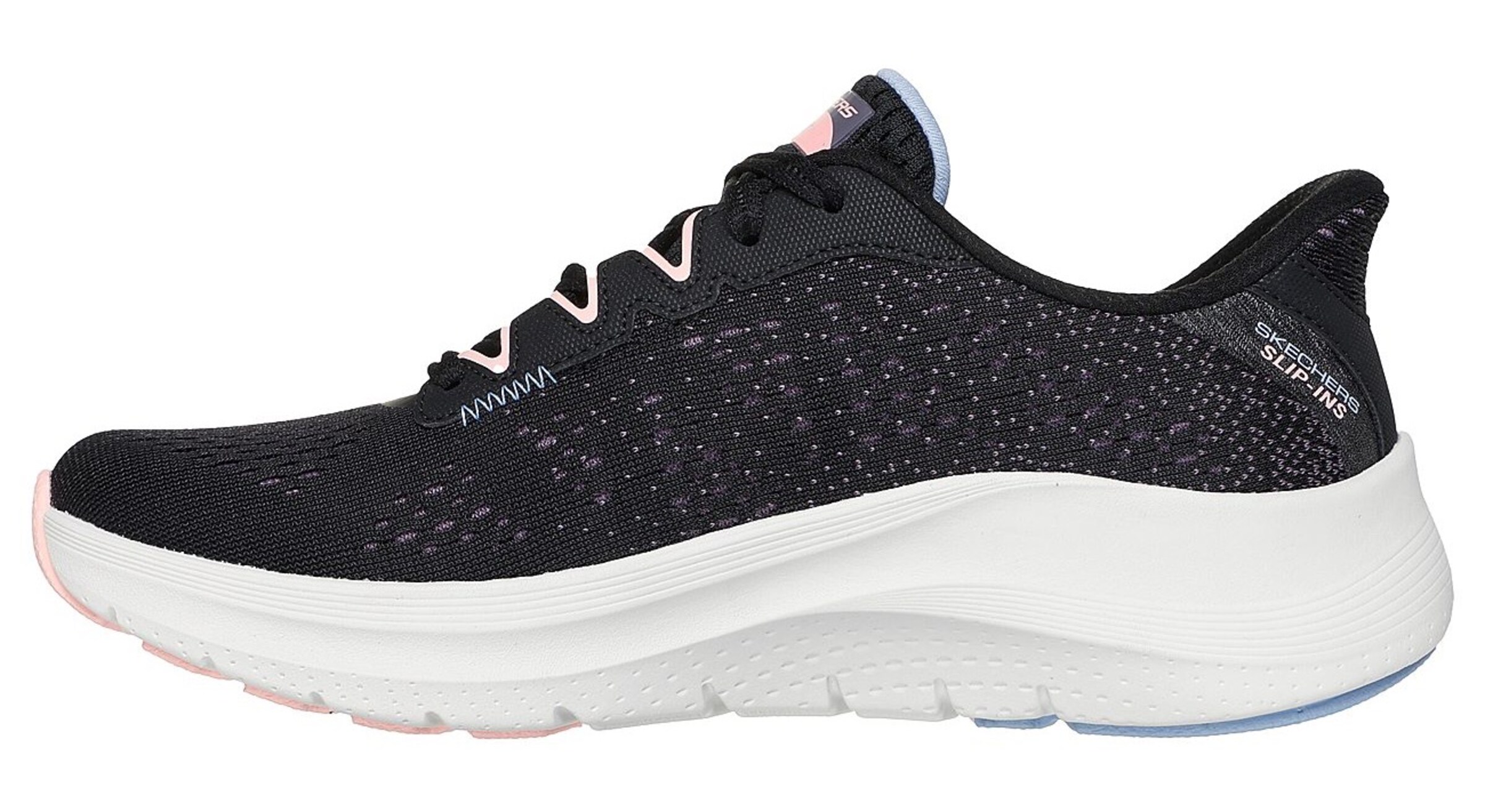 SKECHERS Sneaker in Schwarz