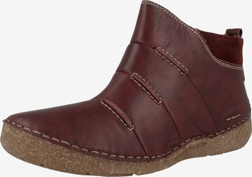 JOSEF SEIBEL Ankle Boots in Red: front