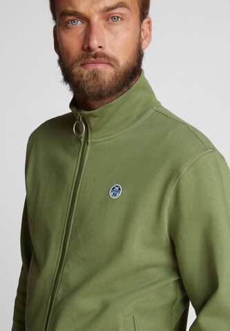 Veste de survêtement North Sails en vert