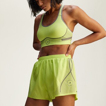ADIDAS BY STELLA MCCARTNEY Loosefit Sportbroek 'TruePace' in Groen: voorkant