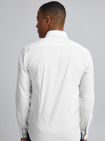 Casual Friday Slim fit Zakelijk overhemd ' CFPalle ' in Wit